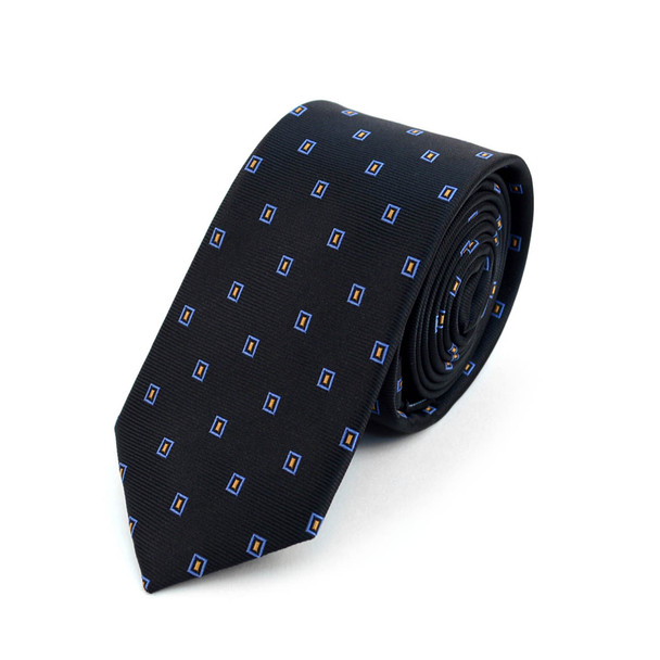 Dots Microfiber Poly Woven 2.25" Slim Tie - MPWS5916