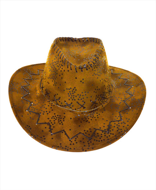 6pc Pack 3.5" Brim Cowboy Hat H9315