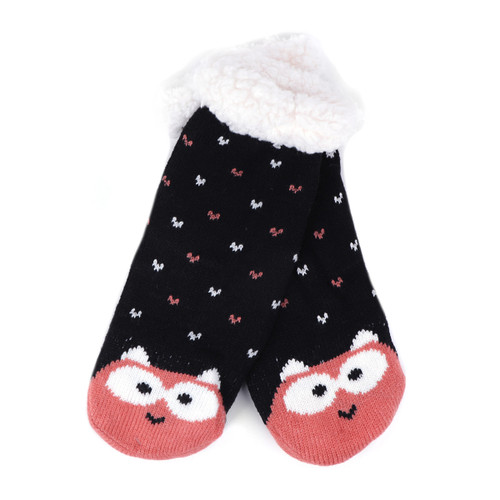 Girls Plush Sherpa Winter Fleece Slipper Socks - GWFLS1001