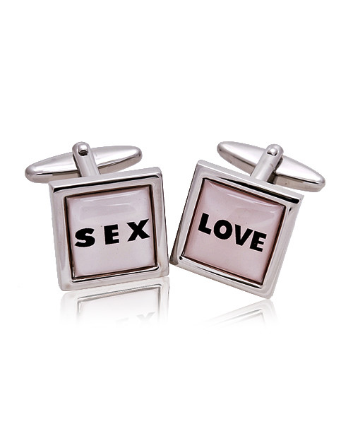 Love Sex Novelty Cufflinks Ncl3636