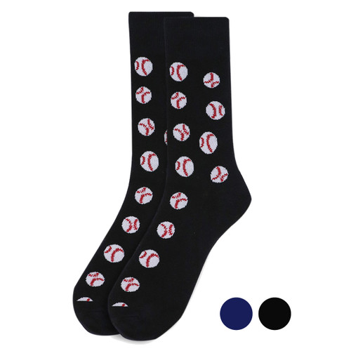 12pairs Baseball Novelty Socks NVS1734