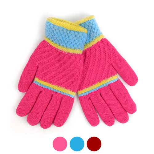 Women's Knit Winter Gloves LFG6163