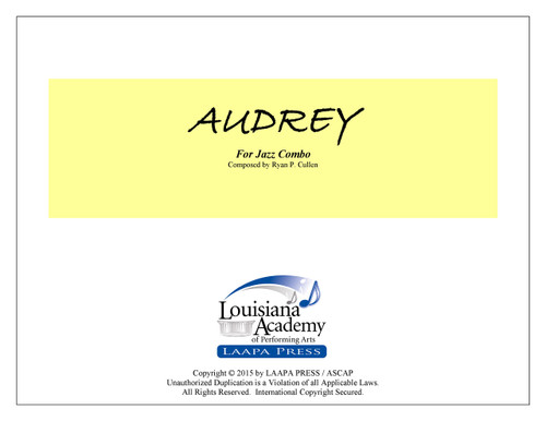 Audrey - for Jazz Combo (Score/Parts - PDF)