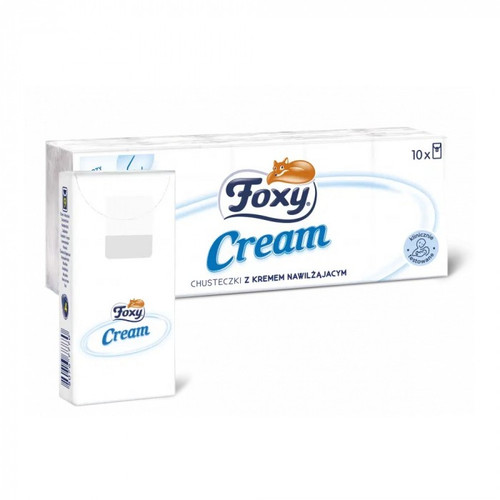 Tissues  with Moisturizing Cream 10x10pcs