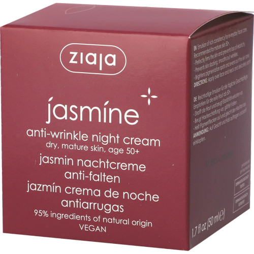 JASMINE NIGHT CREAM ANTI-WRINKLE 50 ml