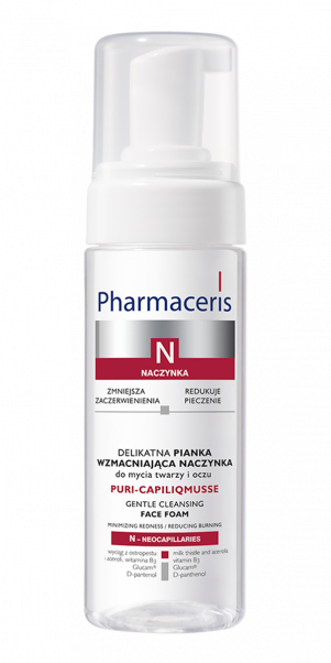pharmaceris face foam