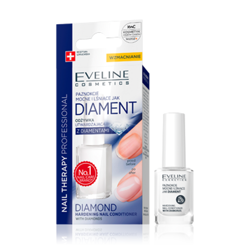 Diamond Hard And Shiny Nails Strengthener Paznokcie Twarde I Lsniace Jak Diament 12ml Almanora