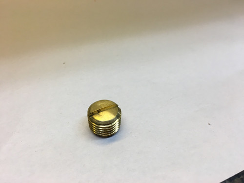 Key 32-  Plug, 1/4" headless, steel