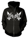 Mayhem 'De Mysteriis Dom Sathanas' Zip Up Hoodie