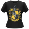 Harry Potter 'Hufflepuff' Womens Fitted T-Shirt