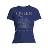 Queen 'Greatest Hits II' Womens Fitted T-Shirt