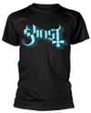 Ghost 'Blue/ Grey Keyline Logo' T-Shirt