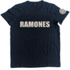 Ramones 'Logo And Seal' Applique Slub T-Shirt