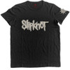 Slipknot 'Logo And Star' Applique Slub T-Shirt