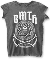 Bring Me The Horizon 'Crooked Young' Womens Burnout T-Shirt