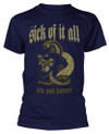 Sick Of It All 'Panther' (Navy) T-Shirt