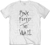 Pink Floyd 'The Wall & Logo' (White) T-Shirt