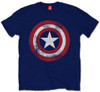 Marvel Captain America 'Shield Distressed' T-Shirt