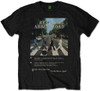 The Beatles 'Abbey Road 8 Track' T-Shirt
