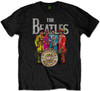 The Beatles 'Sgt Pepper' (Black) T-Shirt
