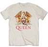 Queen 'Classic Crest' (Sand) T-Shirt