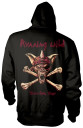 Running Wild 'Under Jolly Roger (Crossbones) (Black) Pull Over Hoodie