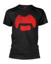 Frank Zappa 'Moustache' (Black) T-Shirt