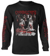 Cannibal Corpse 'Butchered At Birth Explicit' (Black) Long Sleeve Shirt