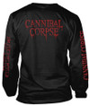 Cannibal Corpse 'Butchered At Birth Explicit' (Black) Long Sleeve Shirt