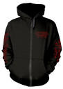 Cannibal Corpse 'Butchered At Birth Explicit' (Black) Zip Up Hoodie