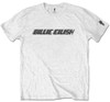 Billie Eilish 'Black Racer Logo' (White) T-Shirt