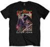 Elton John 'Captain Fantastic' (Black) T-Shirt