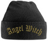 Angel Witch 'Gold Logo' (Black) Beanie Hat