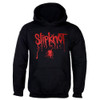 Slipknot 'Splatter' (Black) Pull Over Hoodie Front