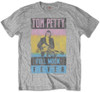 Tom Petty & The Heartbreakers 'Full Moon Fever' (Grey) T-Shirt