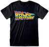 Back To The Future 'Logo' (Black) T-Shirt