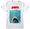 Jaws 'Poster' (White) T-Shirt