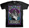 Jimi Hendrix 'Electric Ladyland Neon' (Black) T-Shirt