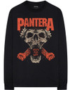 Pantera 'Mouth For War' (Black) Long Sleeve Shirt