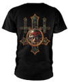 Slayer 'Hard Cover Comic Book' (Black) T-Shirt Back