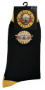 Guns N' Roses 'Circle Logo' (Black) Socks (One Size = UK 7-11)