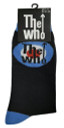 The Who 'Target Logo' (Black) Socks (One Size = UK 7-11)
