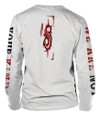 Slipknot 'Shrouded Group' (White) Long Sleeve Shirt