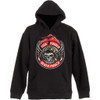 Five Finger Death Punch 'Bomber Patch' (Black) Pull Over Hoodie