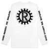 Rage Against The Machine 'Nuns And Guns' (White) Long Sleeve Shirt