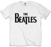 The Beatles 'Drop T Logo' (Packaged White) Kids T-Shirt