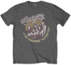 Aerosmith 'Get Your Wings Cheetah' (Charcoal) T-Shirt