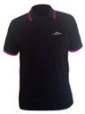 Pink Floyd 'Dark Side Of The Moon Prism' (Black) Polo Shirt