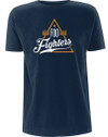 Foo Fighters 'Triangle' (Blue) T-Shirt