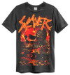 Slayer 'War Skull' (Charcoal) T-Shirt - Amplified Clothing